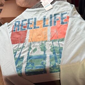 Men's Reel Life Uv Protected Long sleeve Sz Xxl Nwt